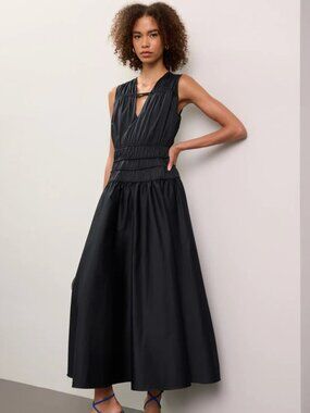 Smocked Waist Maxi Dress Roksanda x RTR